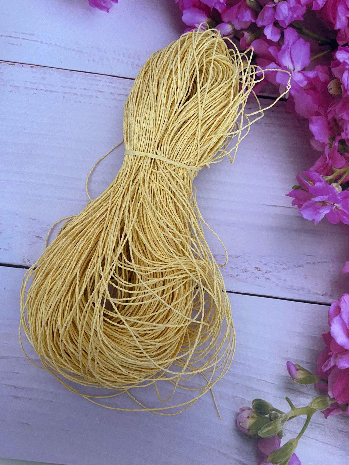 KAĞIT İP SOFT SARI 330 Gram