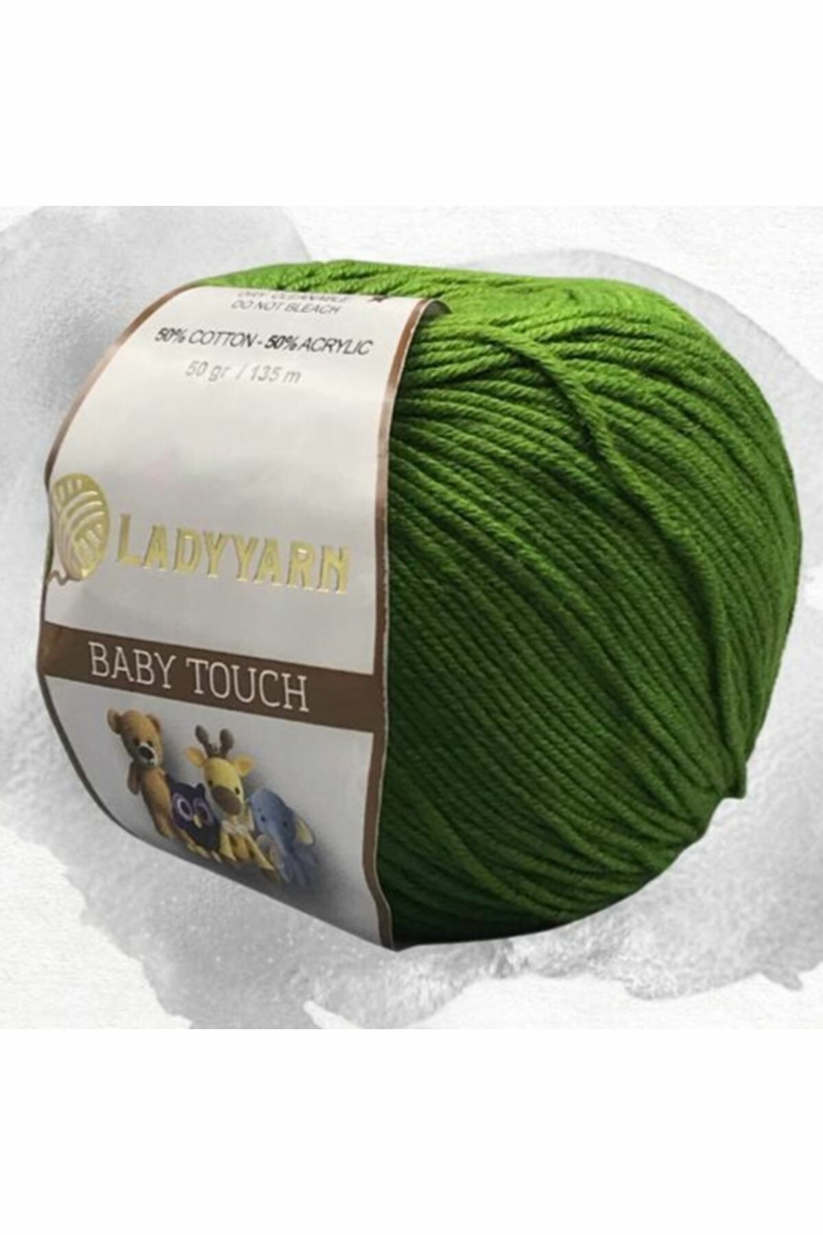 Lady Yarn Baby Touch Amigurumi CA007 Yeşil