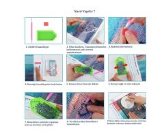 Hı Stone 5d Elmas Boncuk Taş Işleme Mozaik Goblen Kit 50x40cm(Kopya)