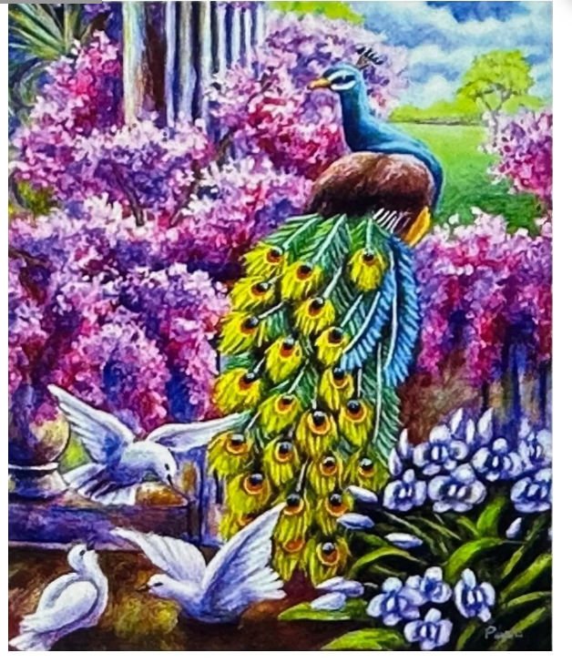 Hı Stone 5d Elmas Boncuk Taş Işleme Mozaik Goblen Kit 50x40cm