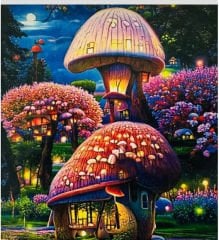 Hı Stone 5d Elmas Boncuk Taş Işleme Mozaik Goblen Kit 50x40cm