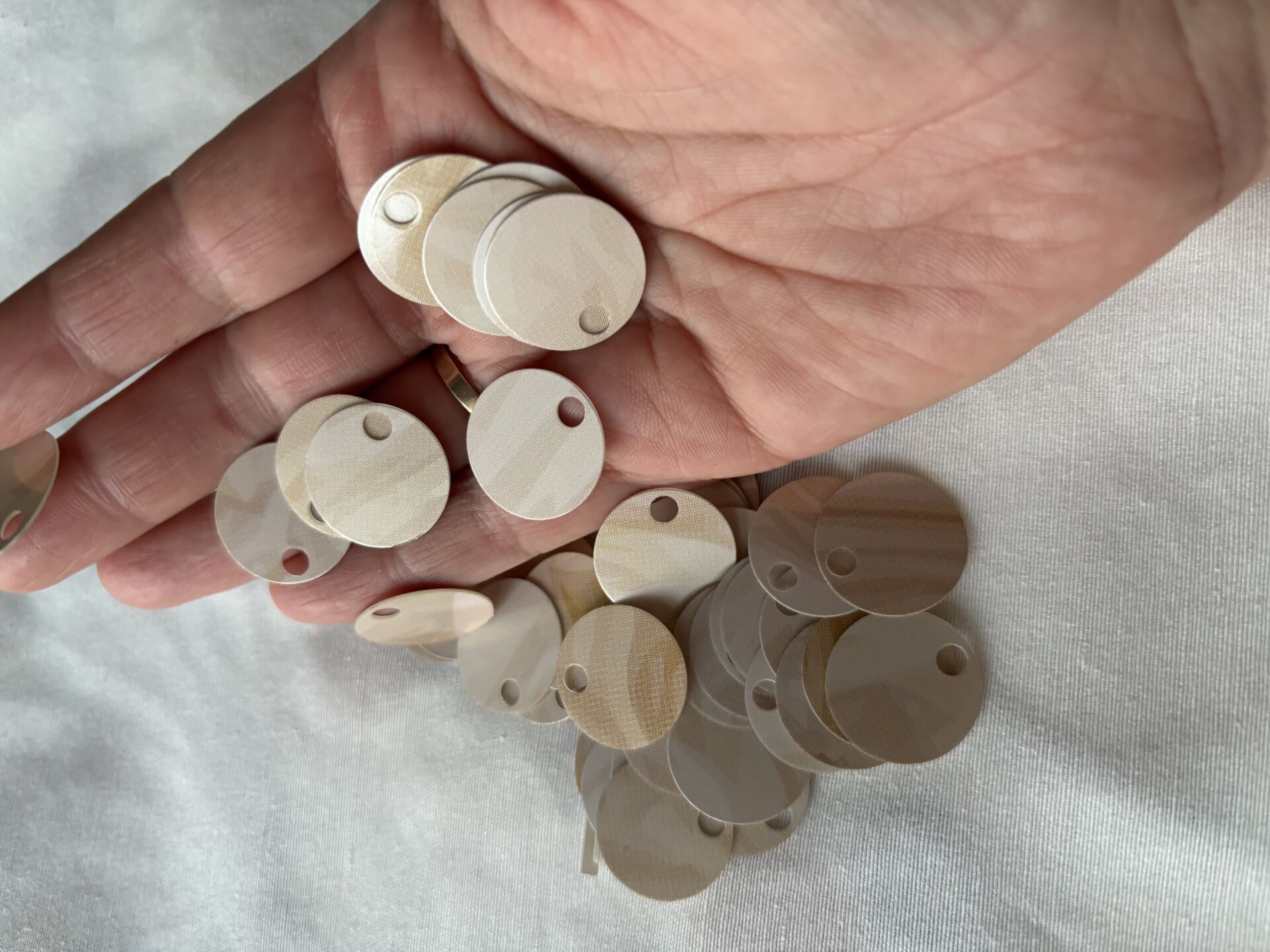 Çanta Supla Pulları 20 mm (2 cm) Ebruli