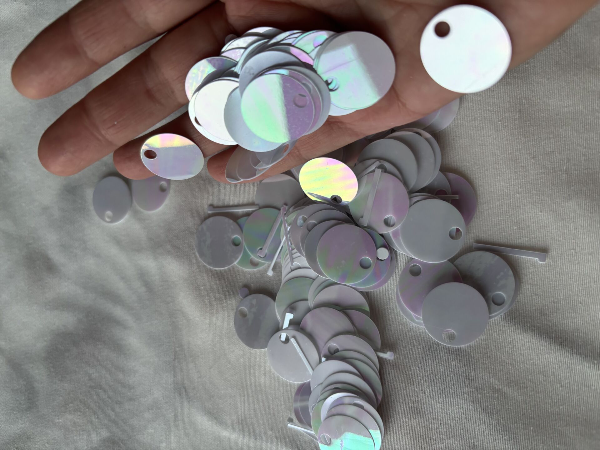 Çanta Supla Pulları 20 mm (2 cm) yaldızlı