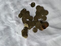 Çanta Supla Pulları 20 mm (2 cm) Açık Gold