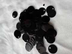 Çanta Supla Pulları 20 mm (2 cm) Siyah