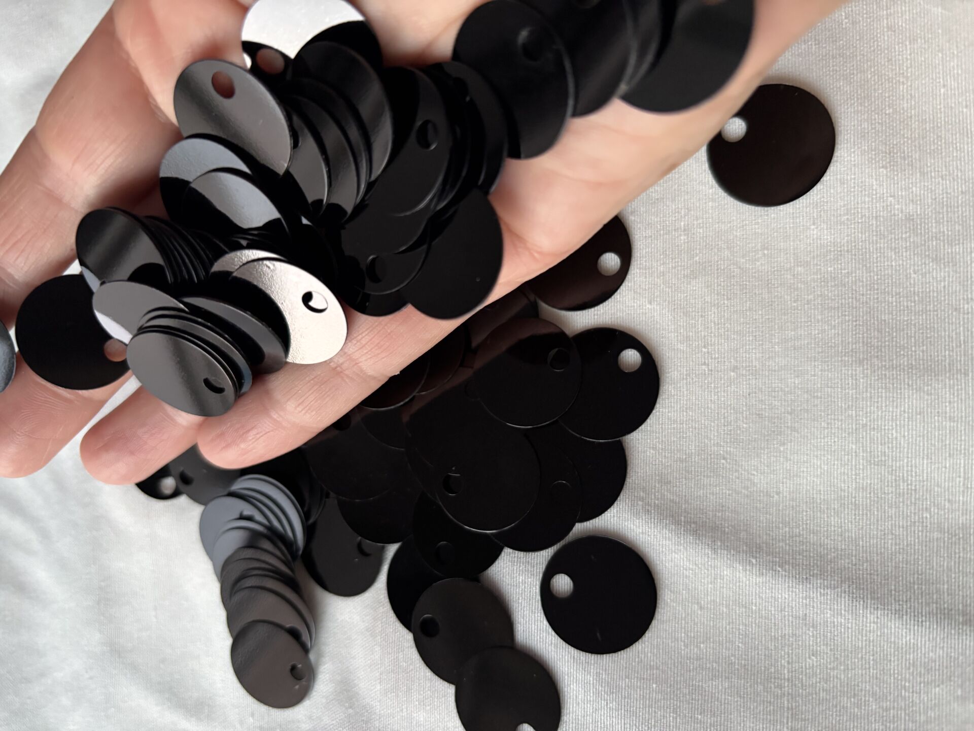 Çanta Supla Pulları 20 mm (2 cm) Siyah