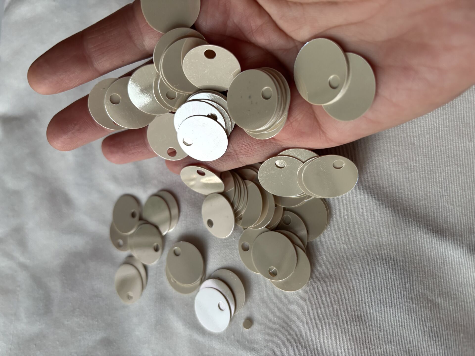 Çanta Supla Pulları 20 mm (2 cm) Bej