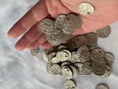 Simli Çanta Supla Pulları 20 mm (2 cm) Açık Gold