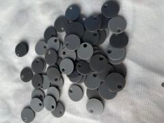 Sedefli Plastik Çanta Pulu 2CM  50 gr Gri