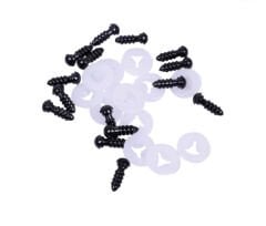 6 Milim Yerli üretim  Vidalı Siyah Göz 1 ÇİFT