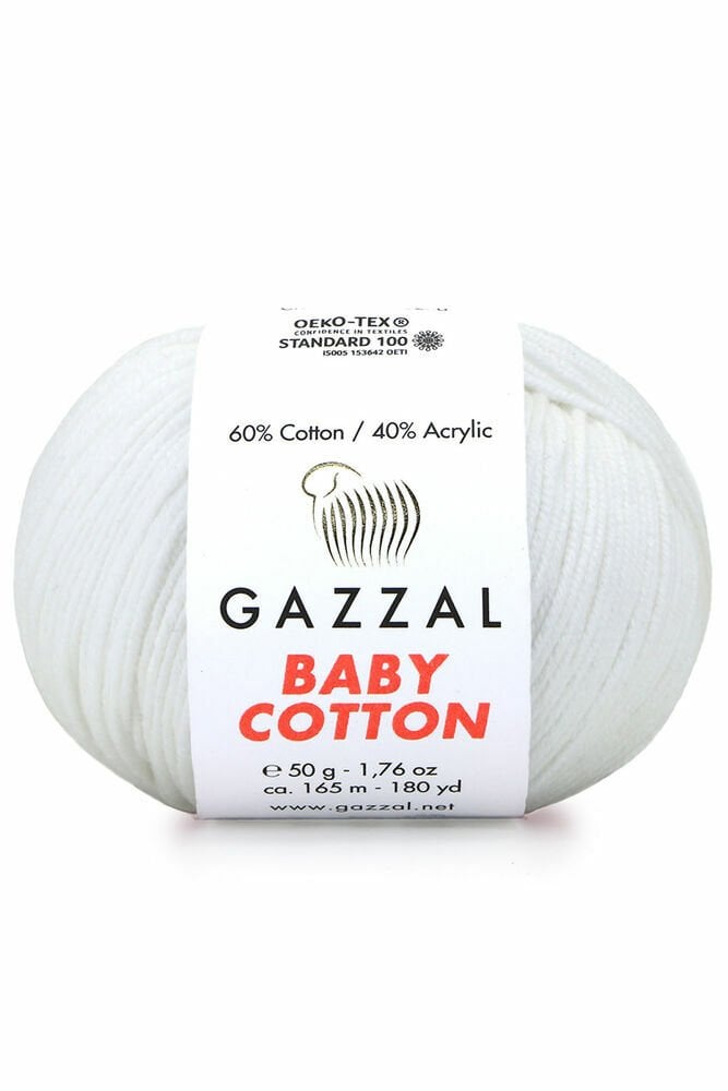 Gazzal Baby Cotton El Örgü İpi Bulut 3410