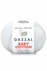 Gazzal Baby Cotton El Örgü İpi Bulut 3410
