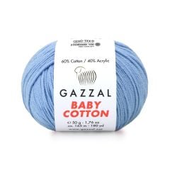 Gazzal Baby Cotton El Örgü İpi Badem 3423