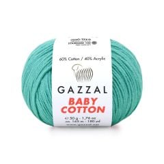 Gazzal Baby Cotton El Örgü İpi Lagün 3426