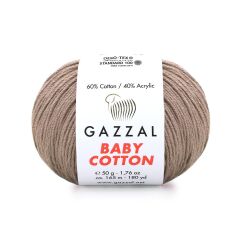 Gazzal Baby Cotton El Örgü İpi Sıva 3434