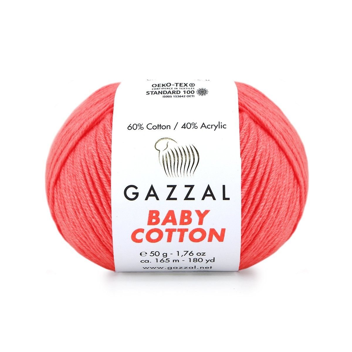 Gazzal Baby Cotton El Örgü İpi Şeker Erik 3460