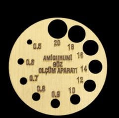 Amigurumi Göz Ölçüm Aparatı - Amigurumi Göz Ölçer -