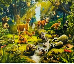 Hı Stone 5d Elmas Boncuk Taş Işleme Mozaik Goblen Kit 50x40cm