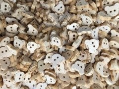 10 Milim Ayıcık Düğme