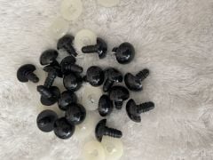 50 Çift İthal 18 mm Amigurumi Vidalı Güvenli  Göz(Kopya)
