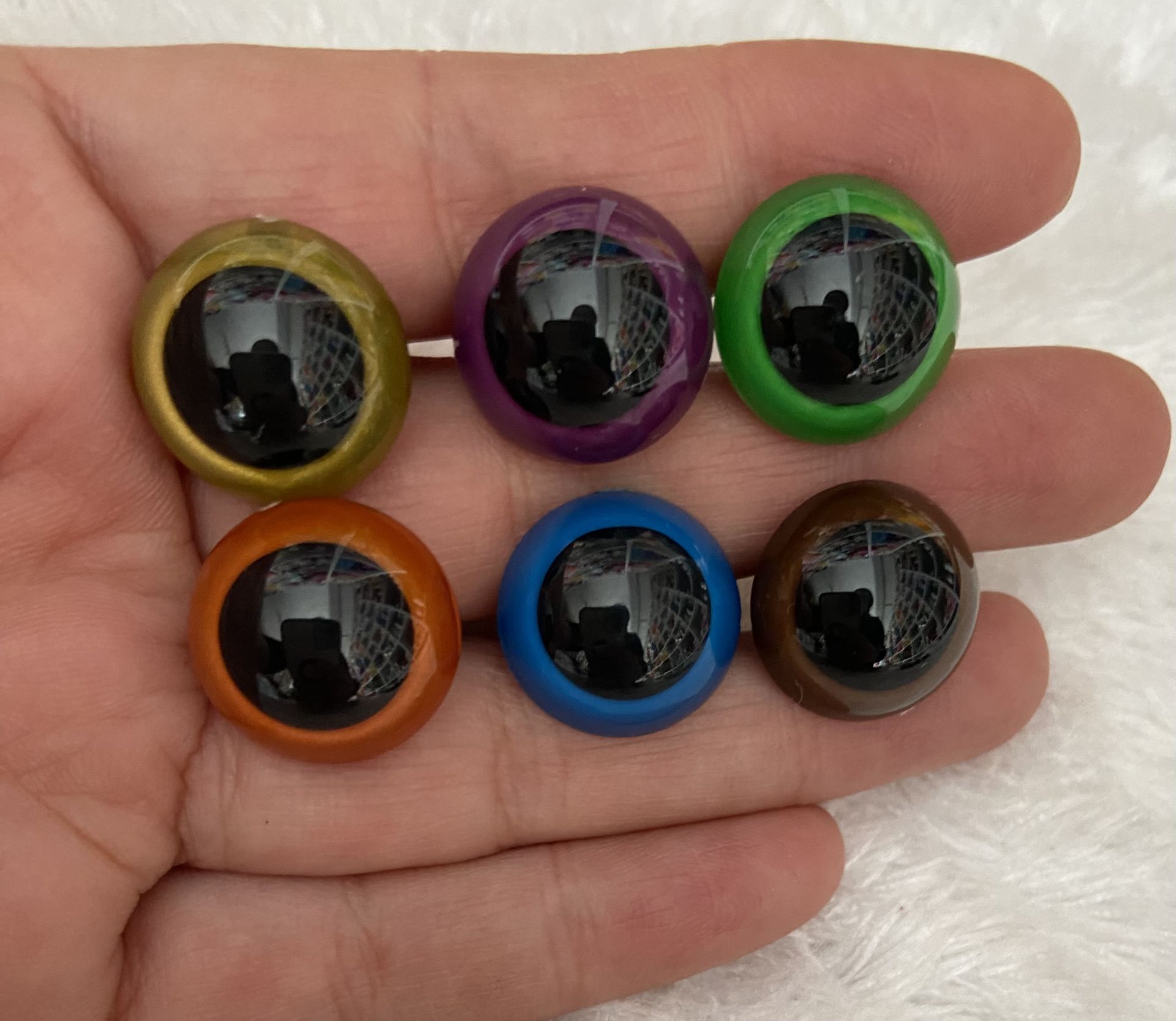 18 Milim ithal amigurumi vidalı güvenli göz