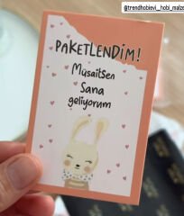 Paketleme kartı