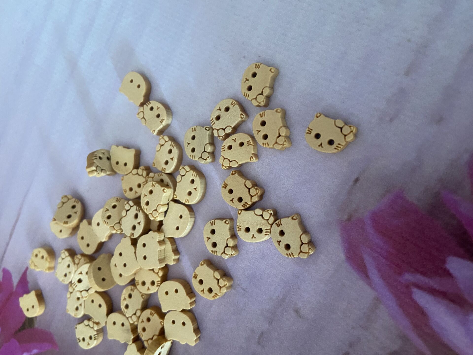 10 milim Hello Kiti Düğme