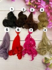 Amigurumi sentetik saç