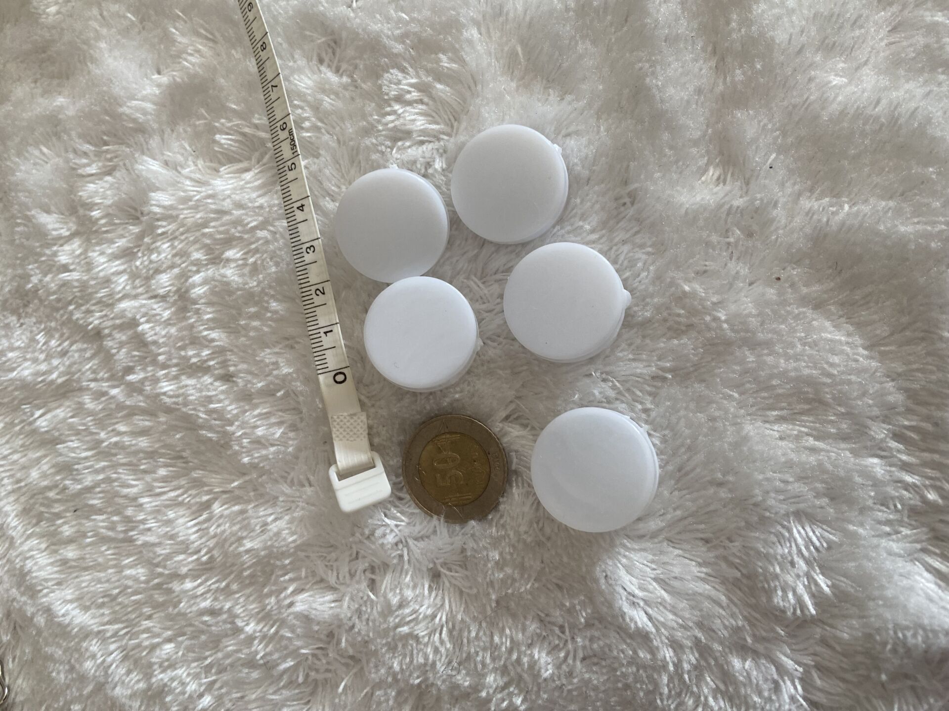 Yassı çıngırak topu 2,5 cm