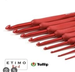 Tulip Etimo Red Yün Tığ Tekli Paket