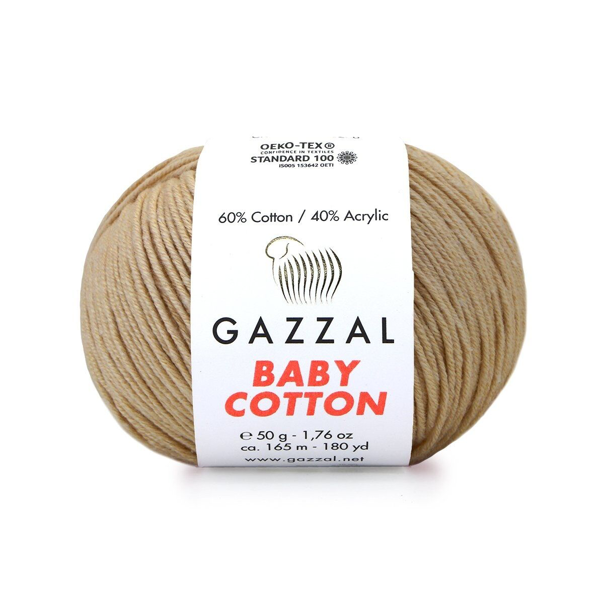 Gazzal Baby Cotton El Örgü İpi Pembe 3424